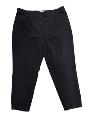 Apostrophe Woman Size 22W Black Dress Pants Straight-Leg